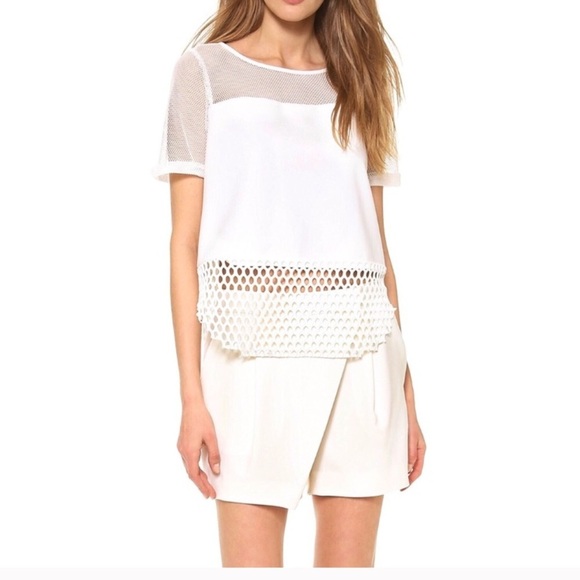 Elizabeth and James Mesh Ruder Top Small - Picture 2 of 5